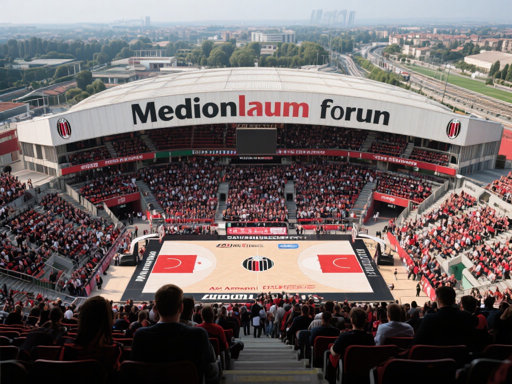 为什么米兰最大的室内体育馆是篮球迷的天堂? (为什么米兰最大的室内体育馆成为篮球迷的天堂?) Mediolanum Forum位于米兰郊区的阿萨