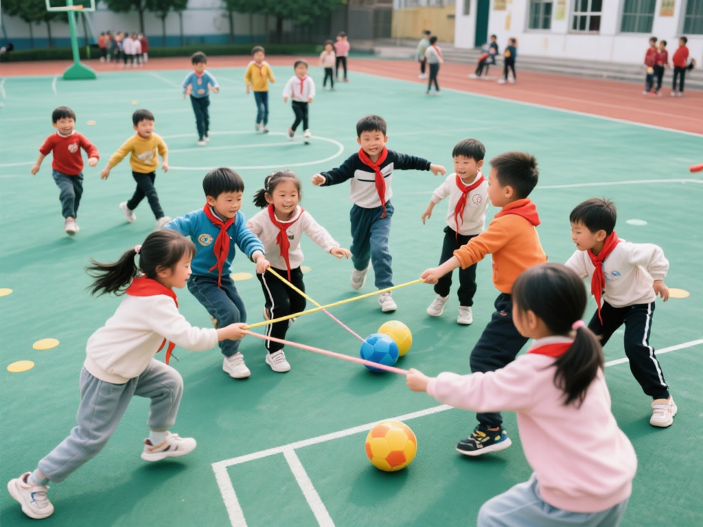 米兰小学体育课中如何融入趣味游戏提升学生兴趣 (米兰小学体育课如何通过趣味游戏提升学生参与兴趣与积极性) 小学阶段的孩子天性活泼好动,对新鲜事物充满好奇。传