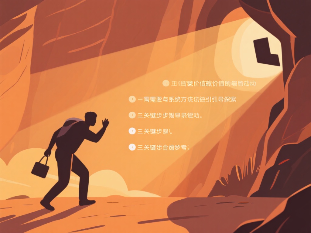 要找到隐藏的价值，盲目行动是不可取的。我们需要有系