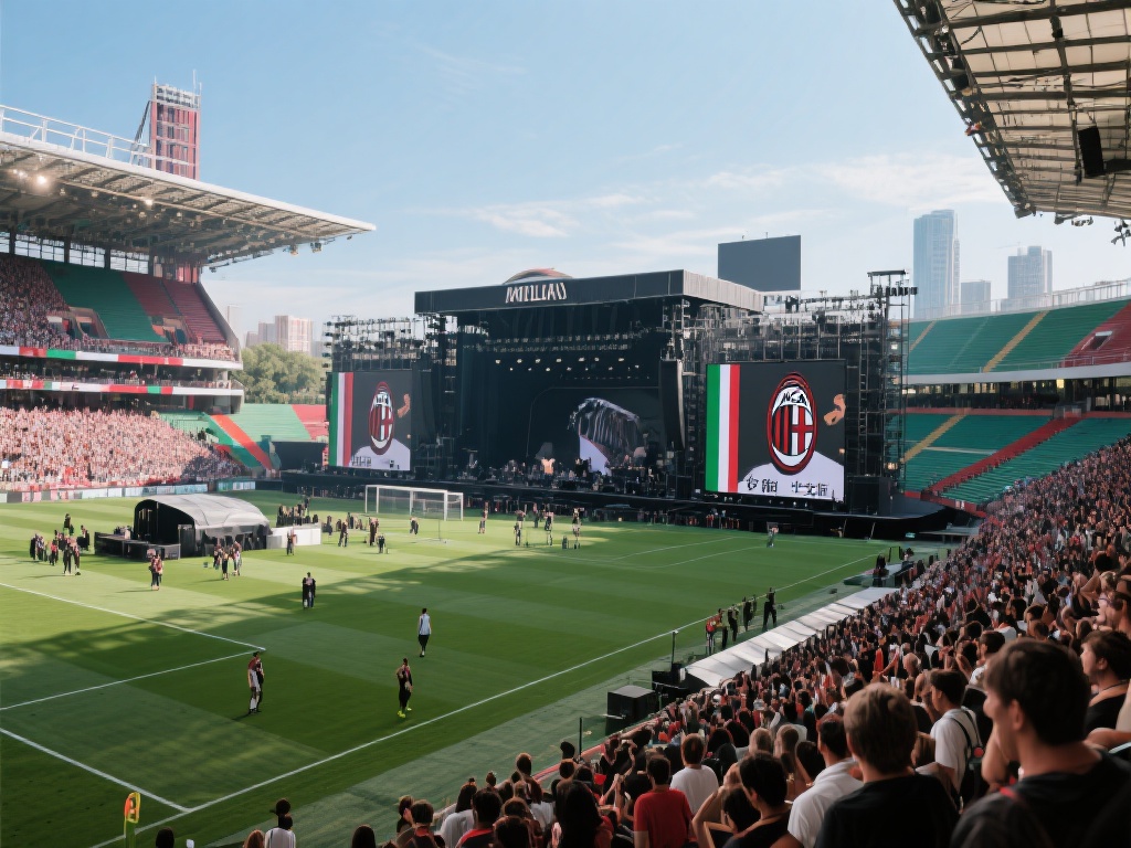 近年来，米兰体育场不仅仅局限于足球赛事，越来越多的