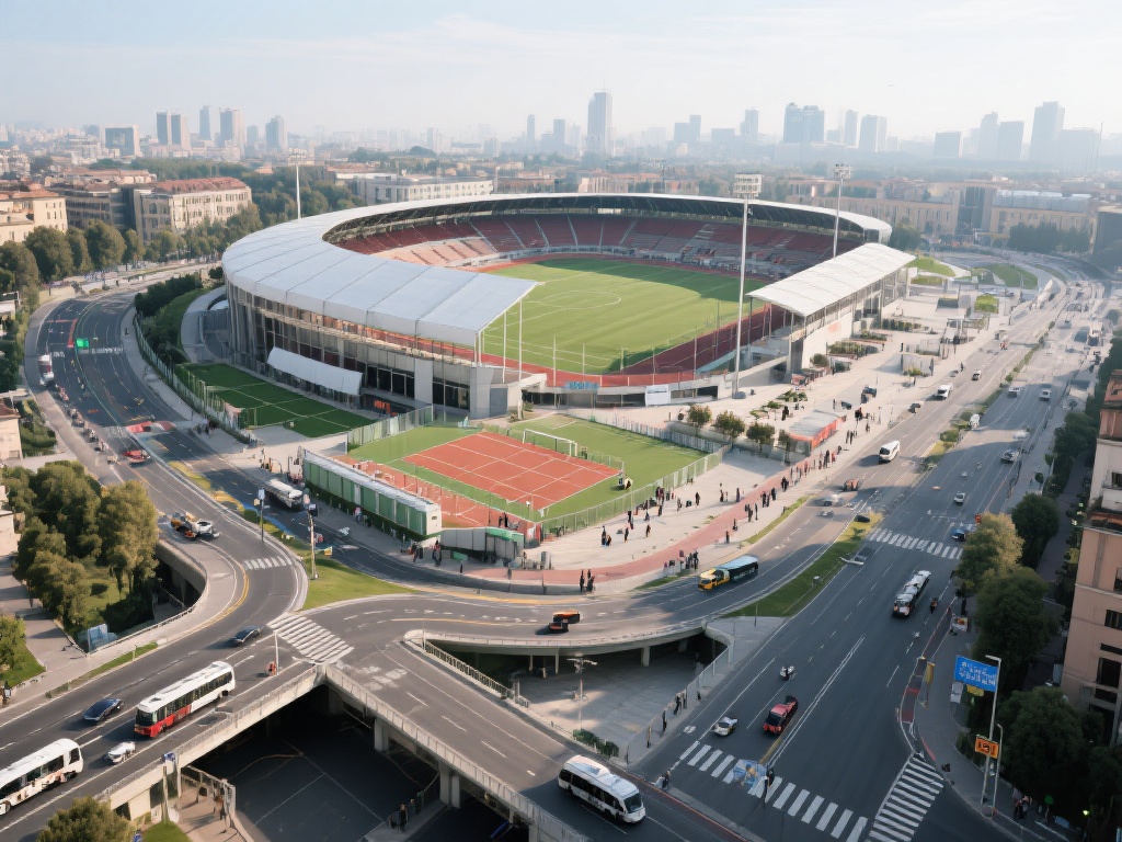 米兰体育基地周边交通网络详解,出行无忧! (米兰体育基地周边交通网络全面解析,出行便捷无忧!) 在繁忙的都市生活中,交通便利性往往是选择活动地点的
