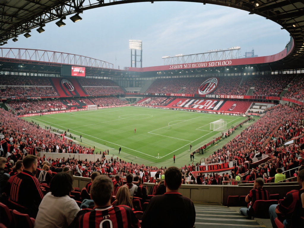 圣西罗球场:AC米兰体育场承载的激情与荣耀 (圣西罗球场:AC米兰的激情殿堂与荣耀象征) 在意大利米兰的中心地带,有一座承载了无数足球梦想与